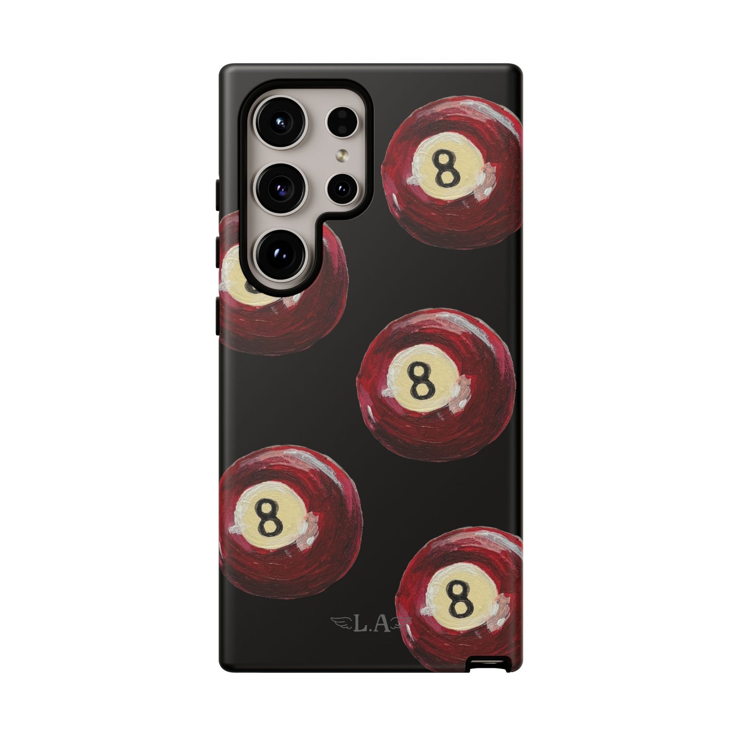 Red Eight Ball Phone Cases