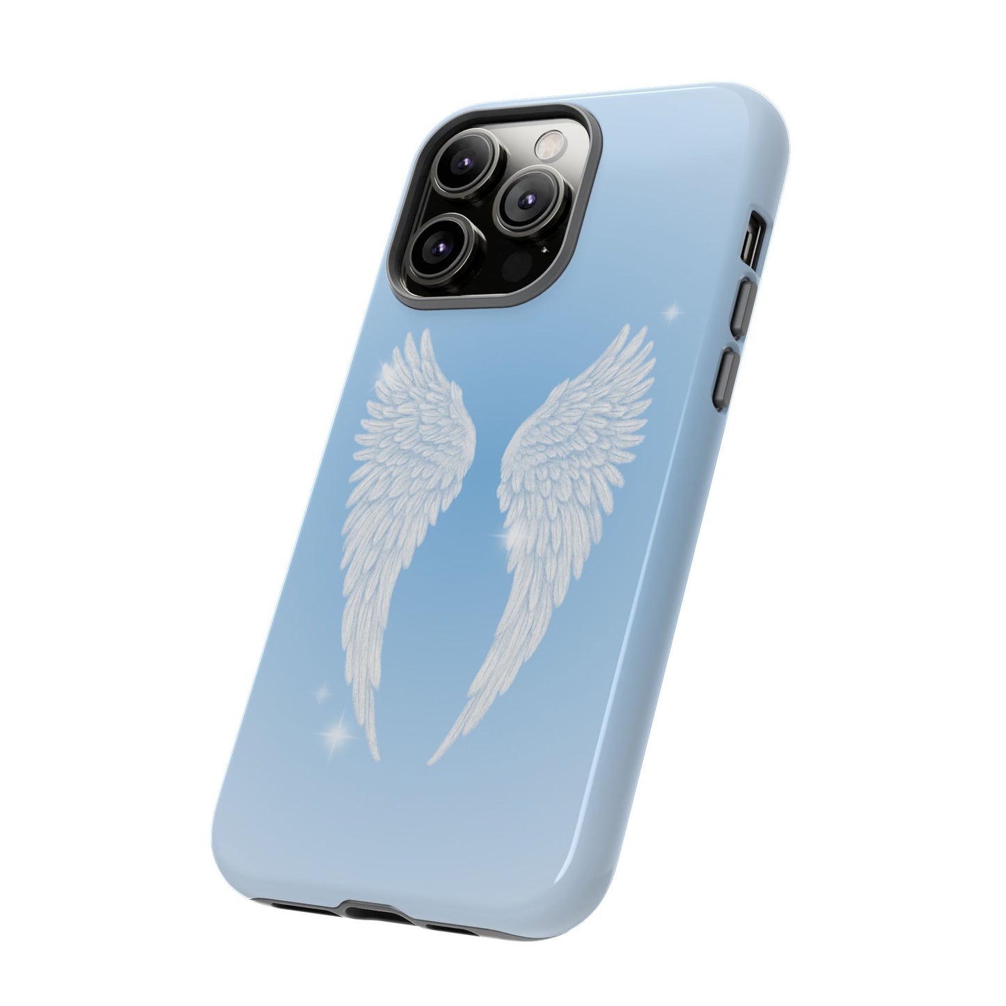 Blue Angel Wings Phone Case