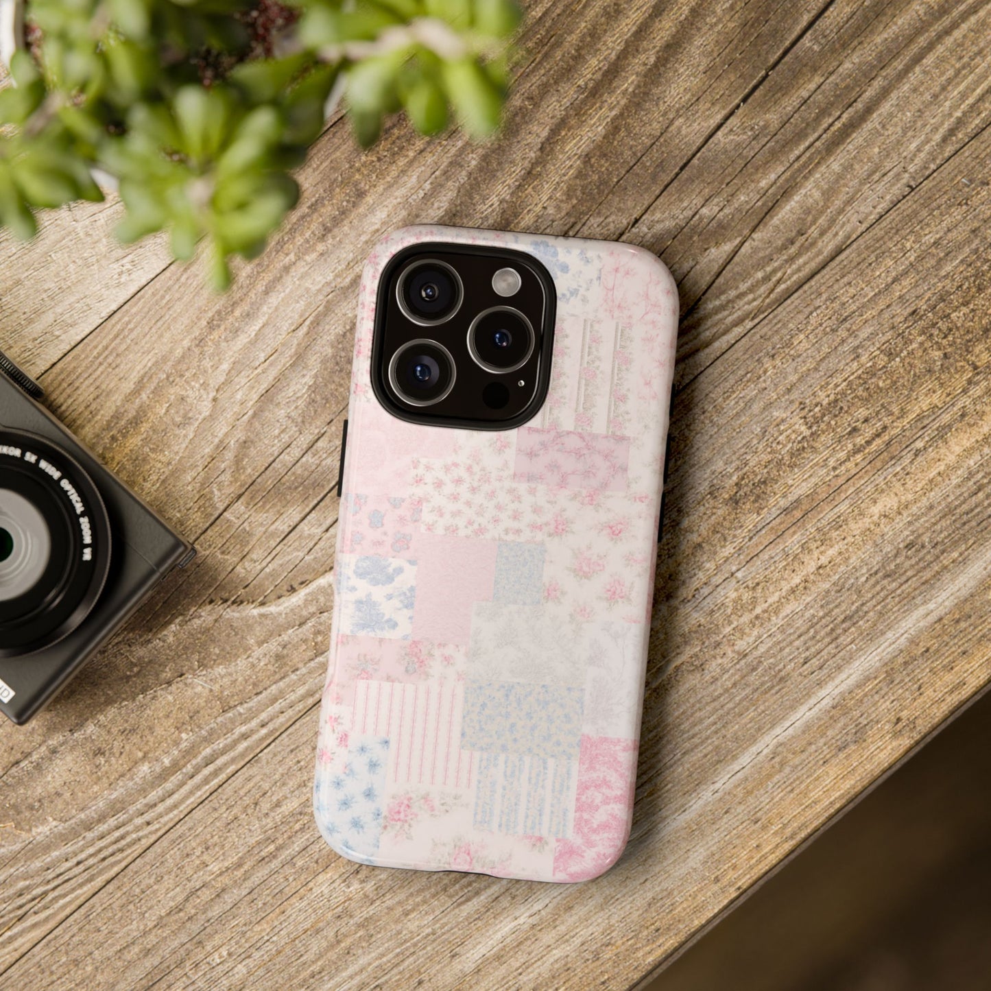 Floral Patchwork Phone Case