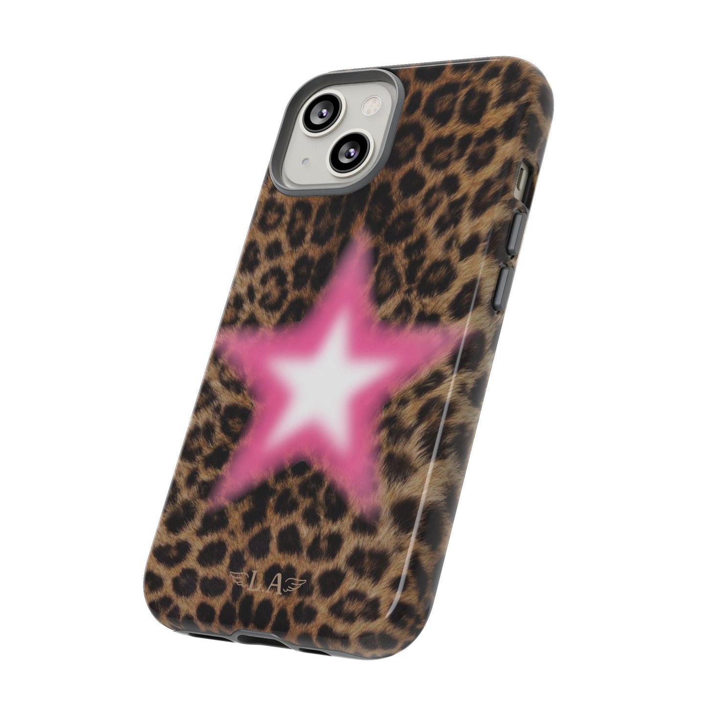 Leopard Pink Aura Phone Case
