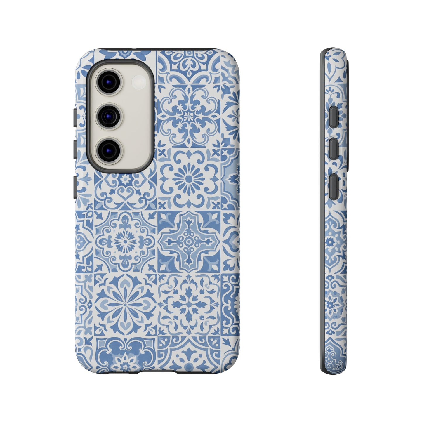 Blue Coastal Tile Phone Case