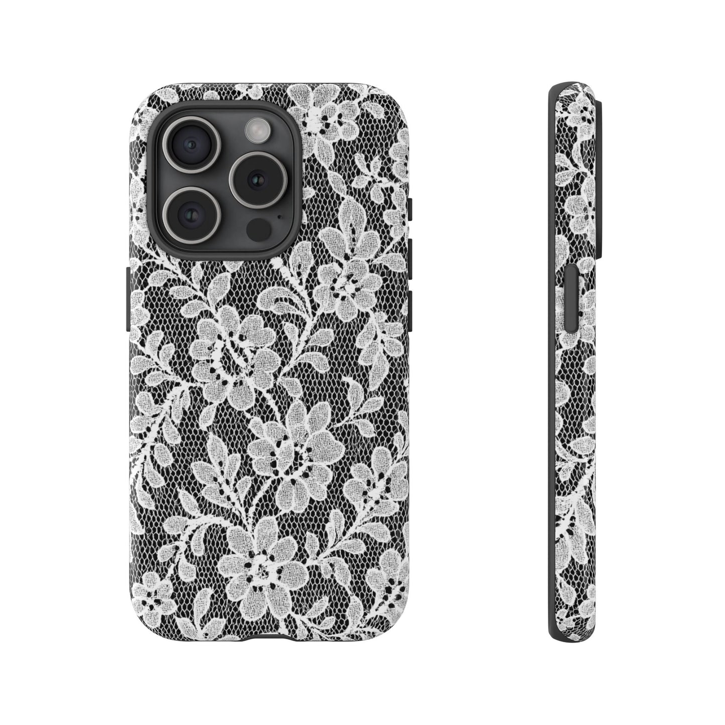 White Lace Phone Case
