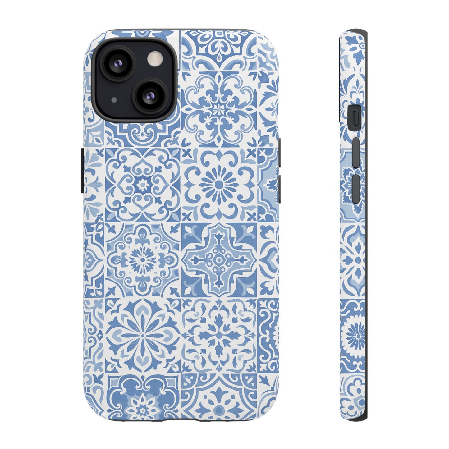 Blue Coastal Tile Phone Case