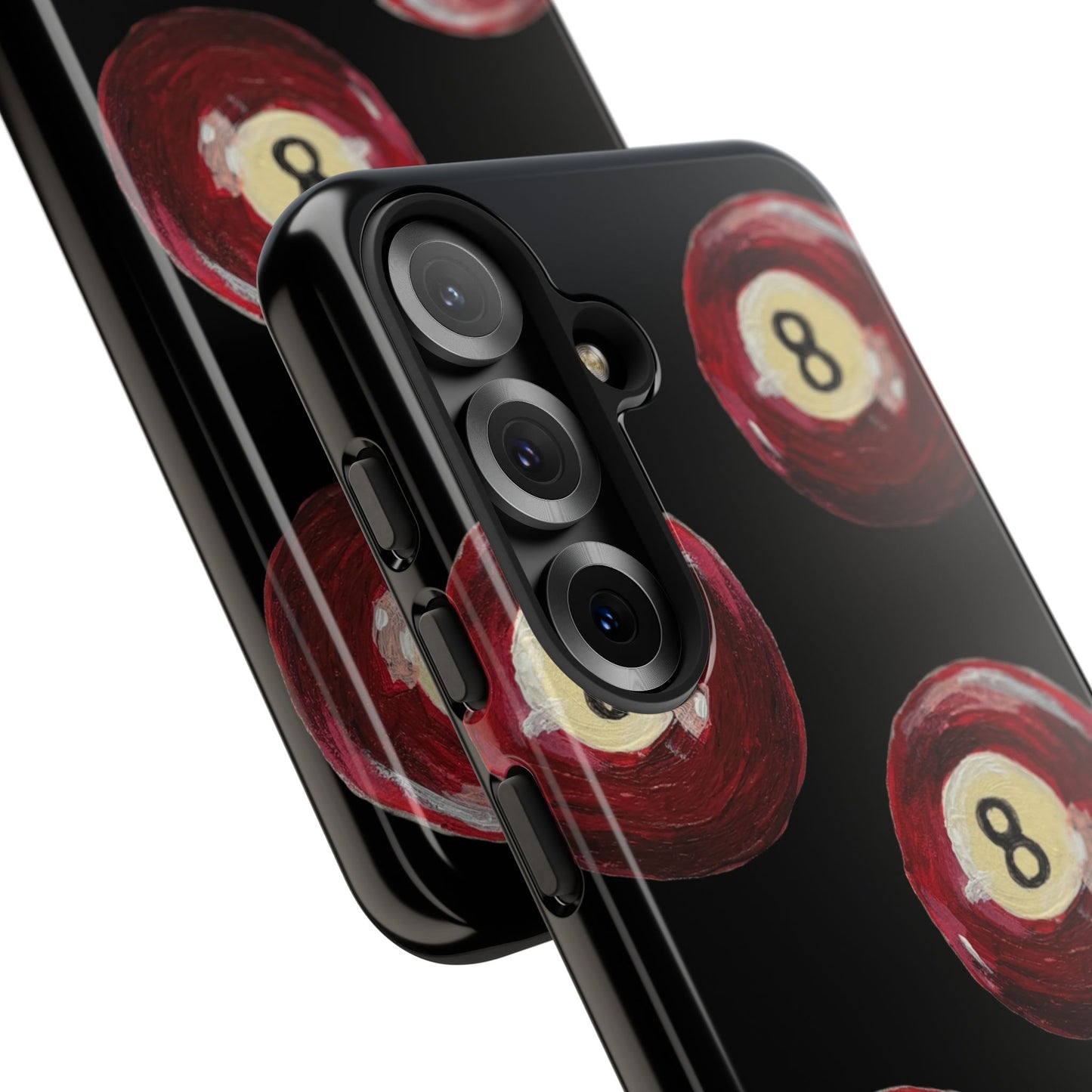 Red Eight Ball Phone Cases