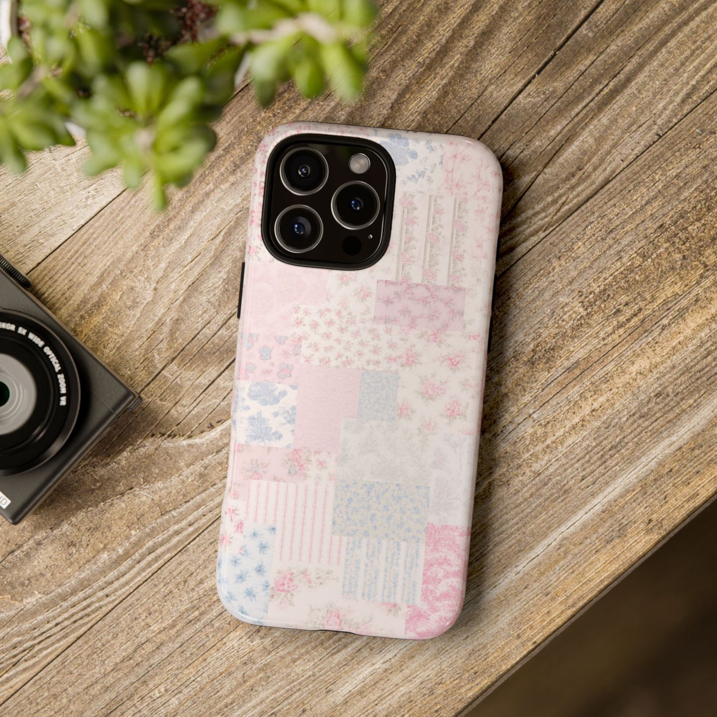 Floral Patchwork Phone Case