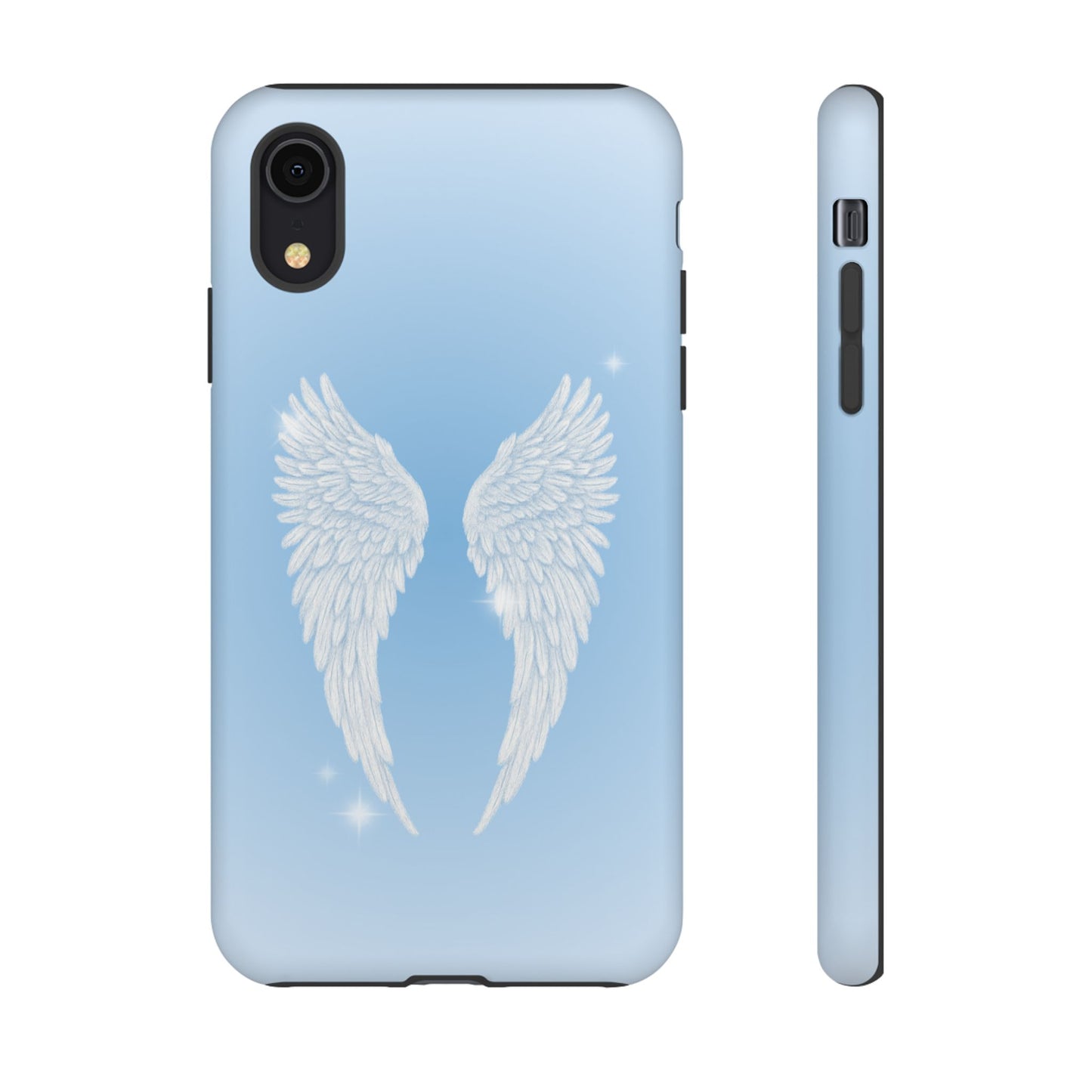 Blue Angel Wings Phone Case