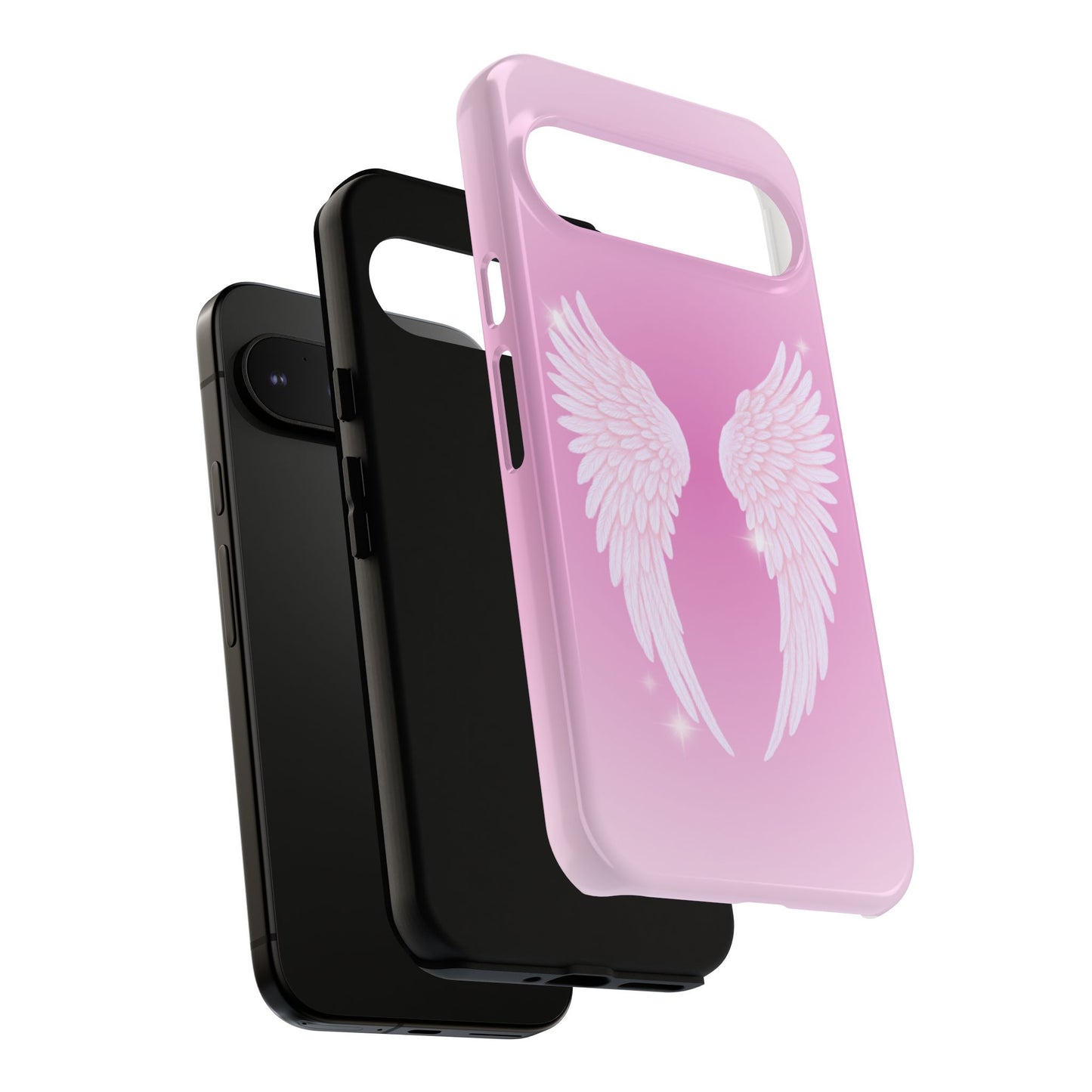 Pink Angel Wings Phone Case