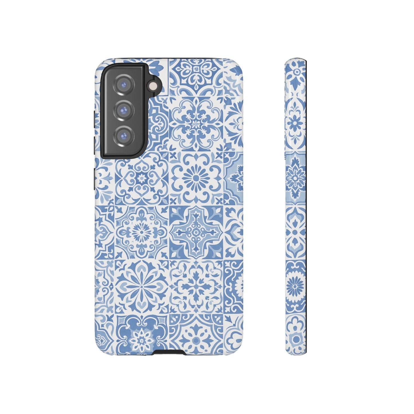 Blue Coastal Tile Phone Case
