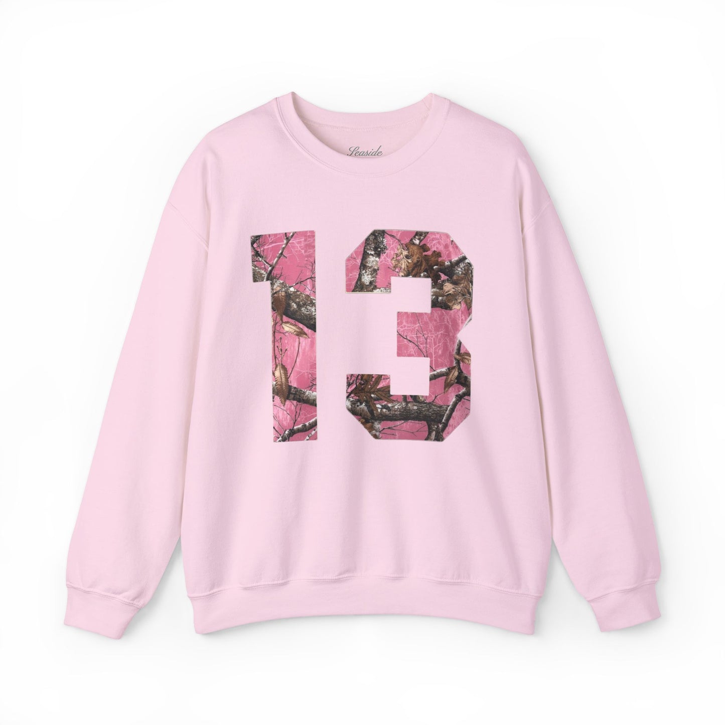 Pink Camo Crewneck