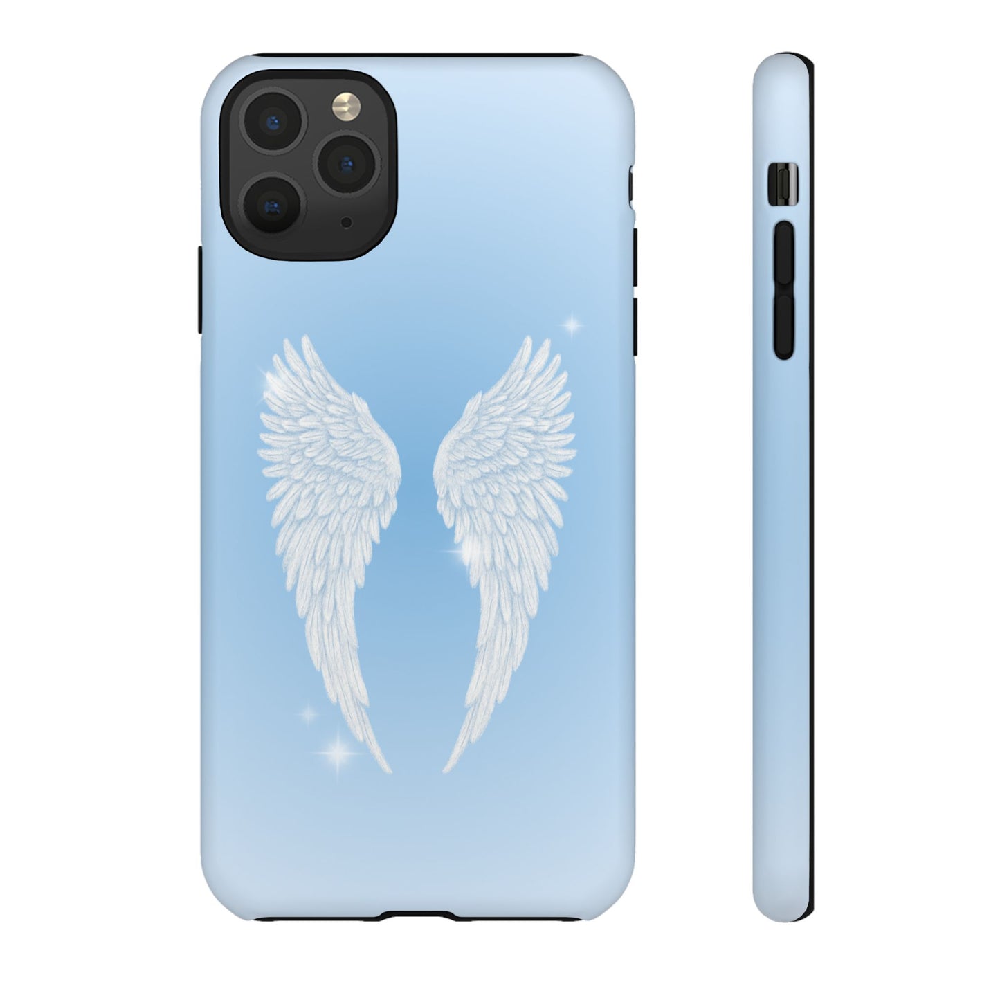 Blue Angel Wings Phone Case