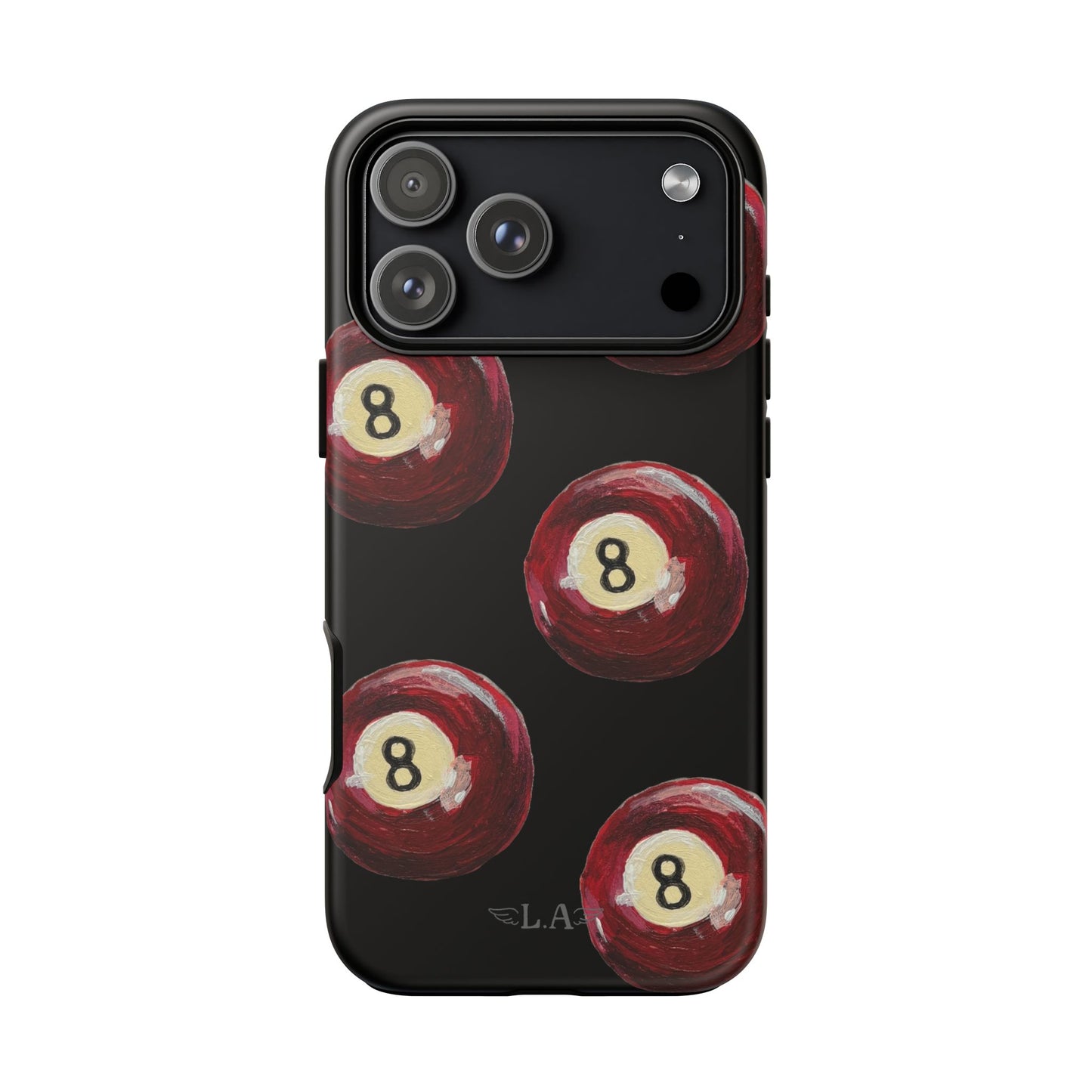 Red Eight Ball Phone Cases