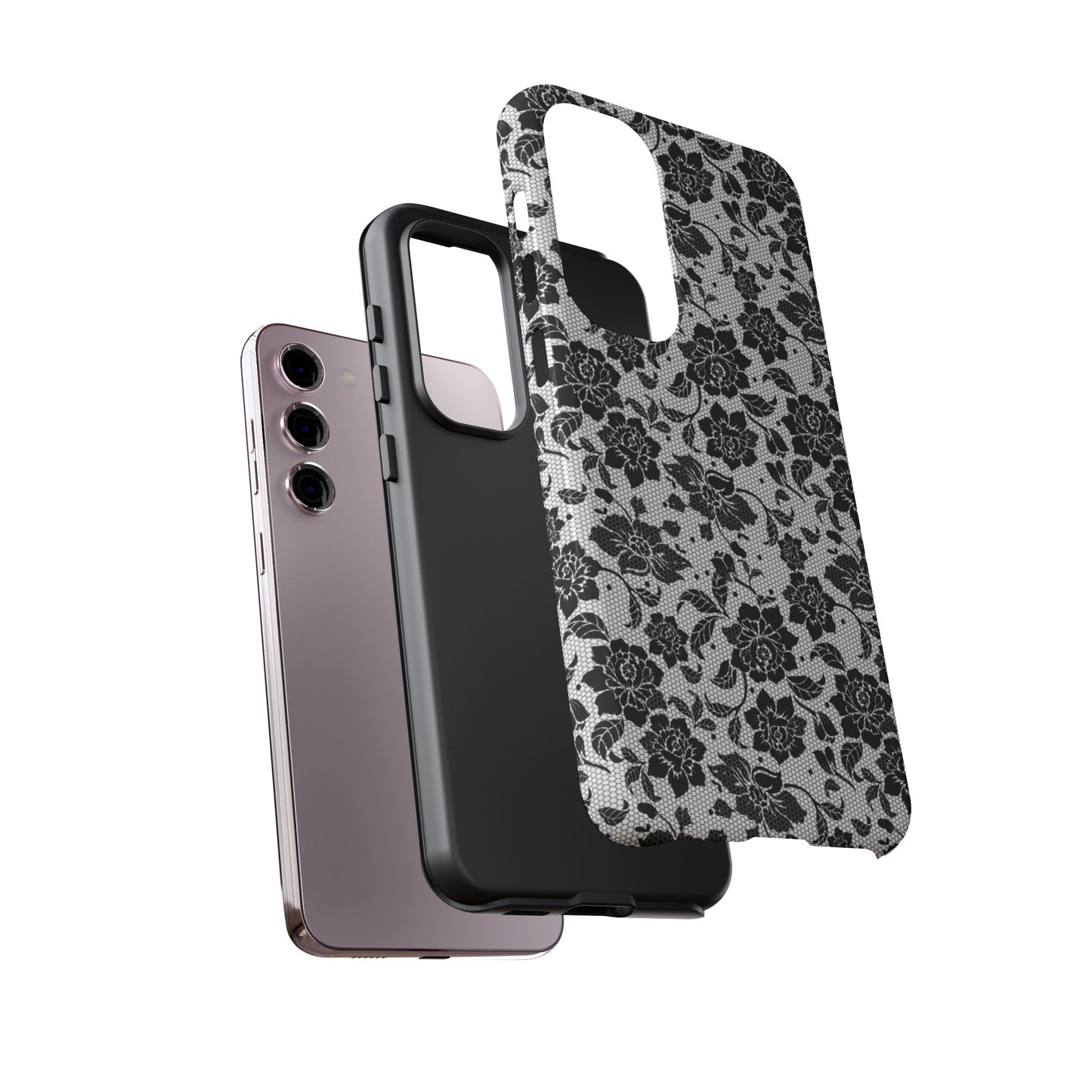 Black Lace Phone Case