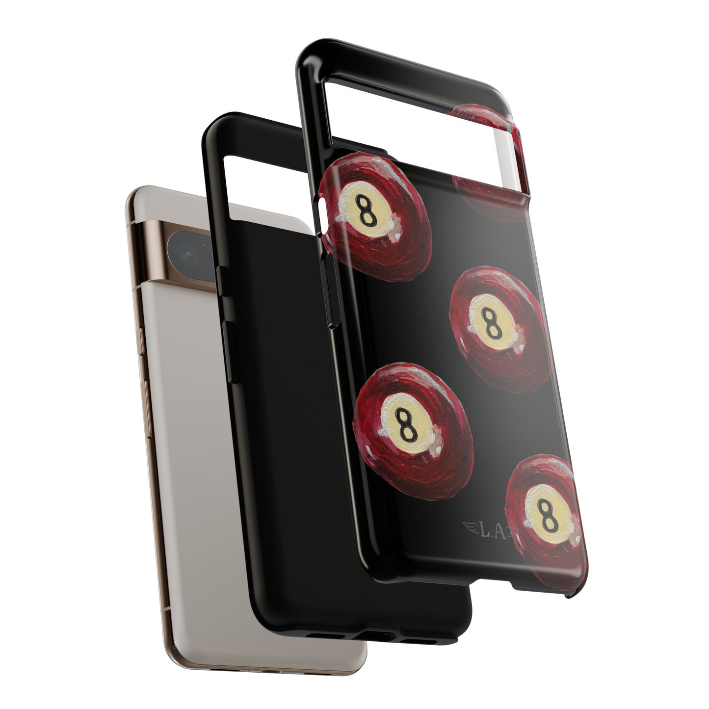 Red Eight Ball Phone Cases