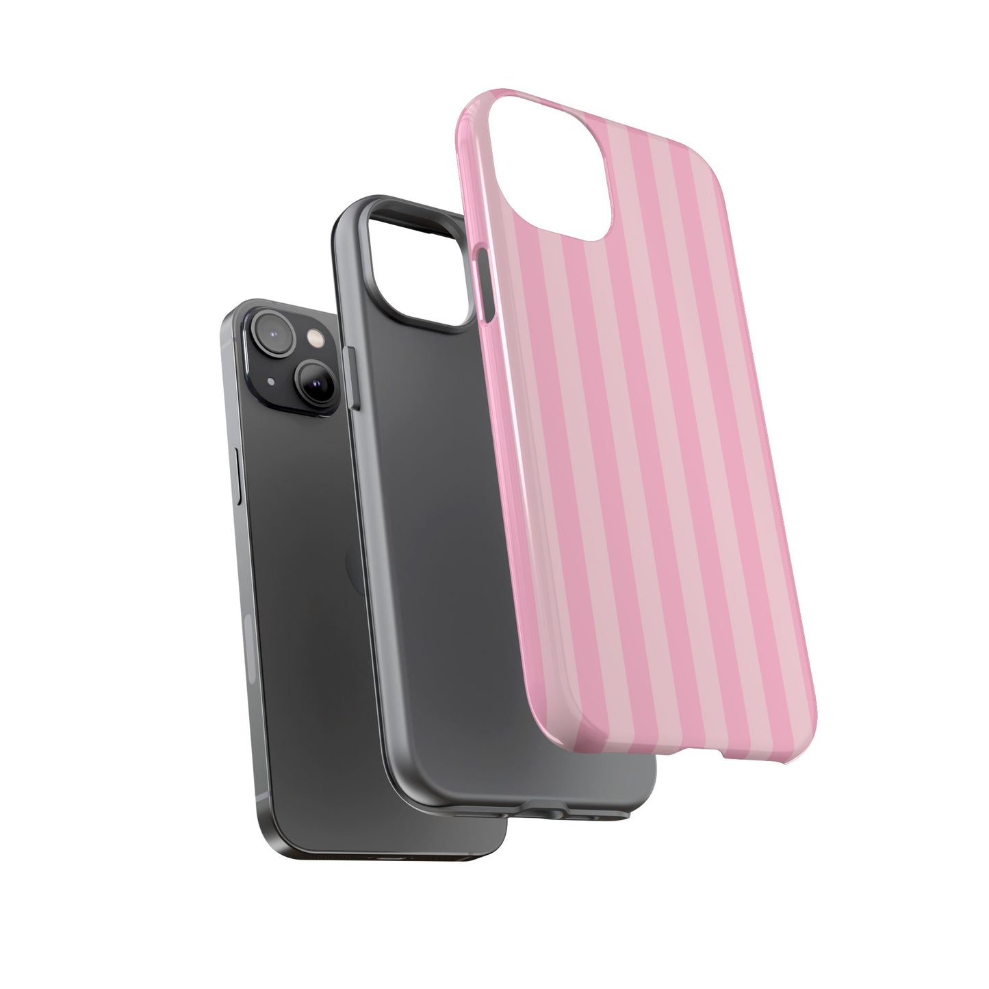 Pink Stripes Phone Case