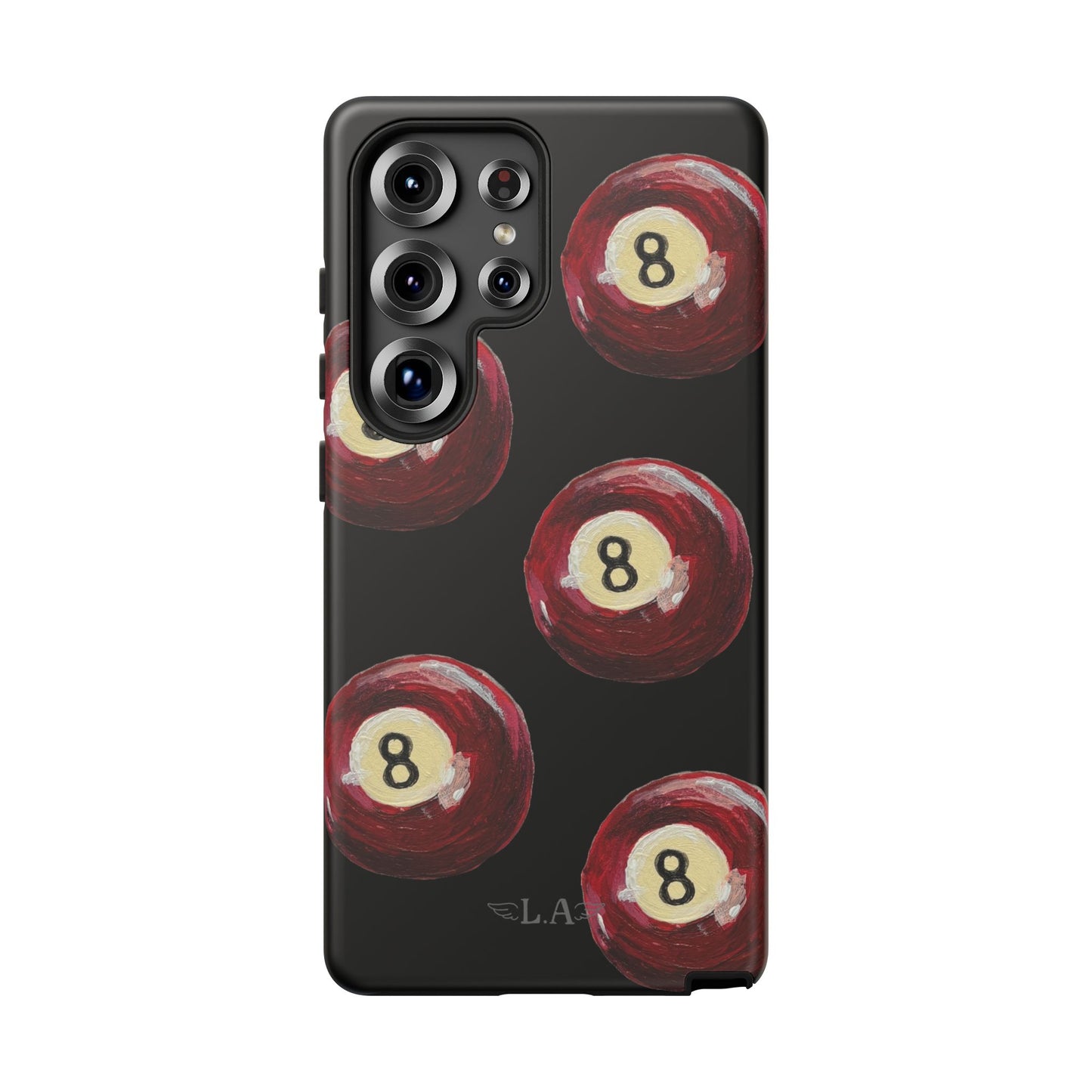 Red Eight Ball Phone Cases
