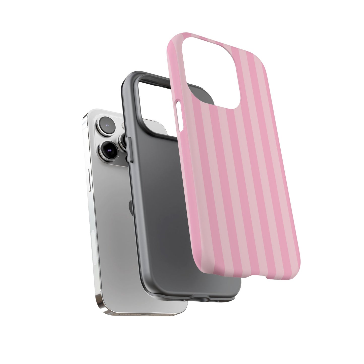 Pink Stripes Phone Case