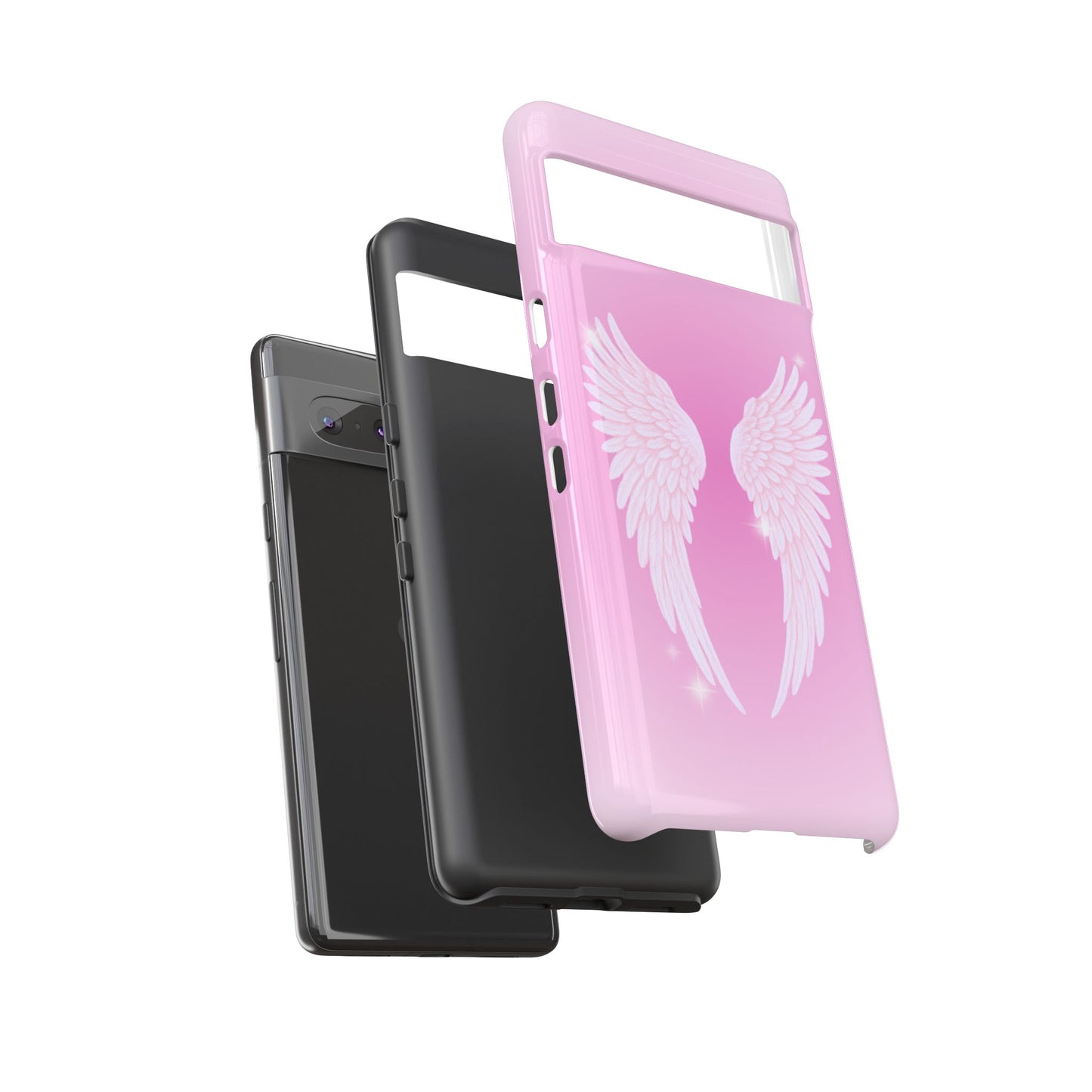 Pink Angel Wings Phone Case