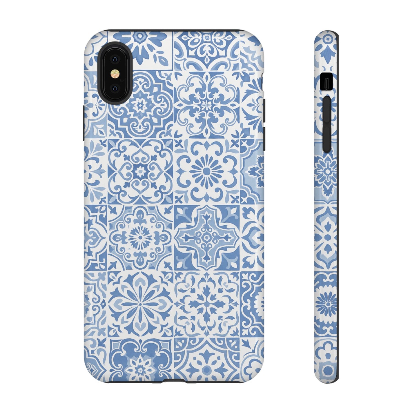 Blue Coastal Tile Phone Case
