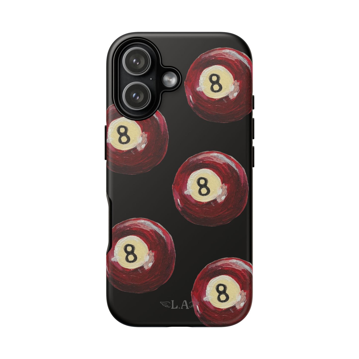 Red Eight Ball Phone Cases