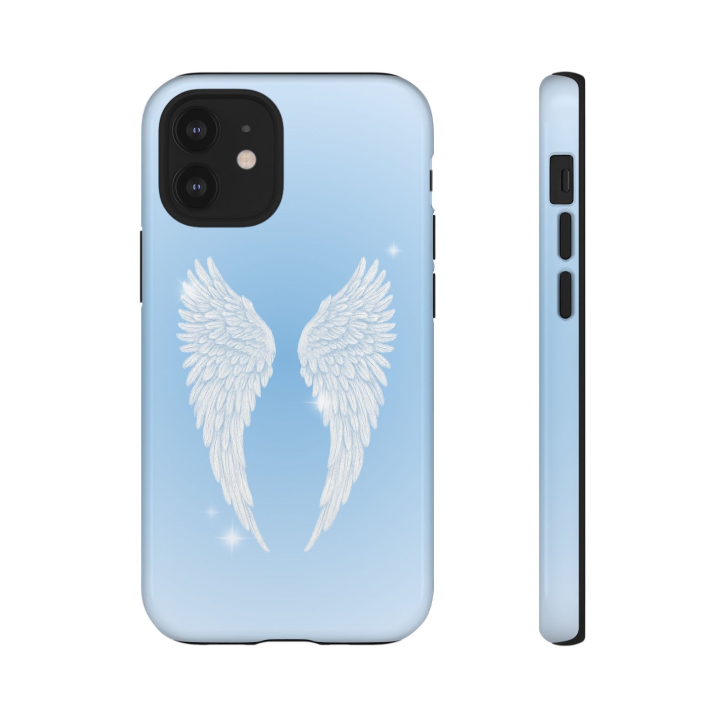 Blue Angel Wings Phone Case