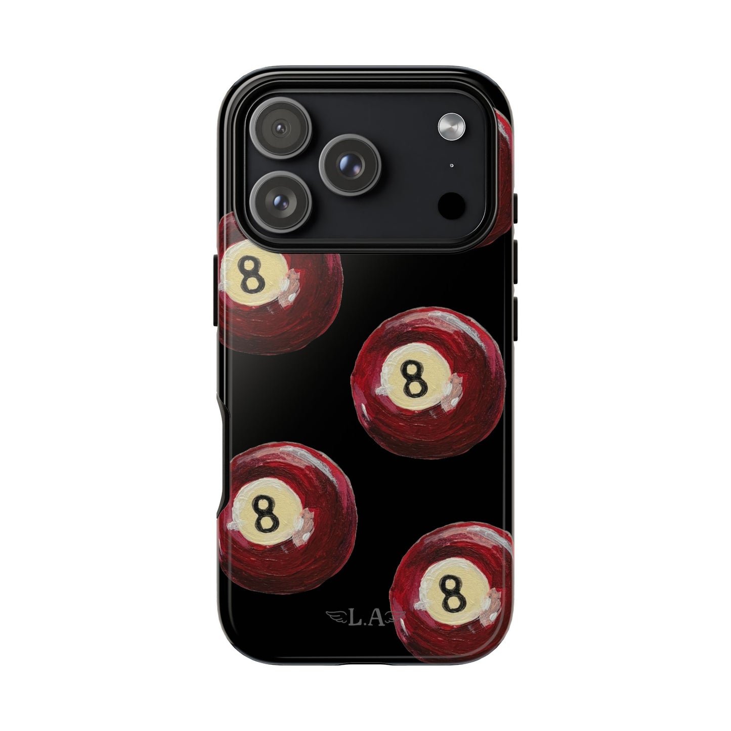 Red Eight Ball Phone Cases