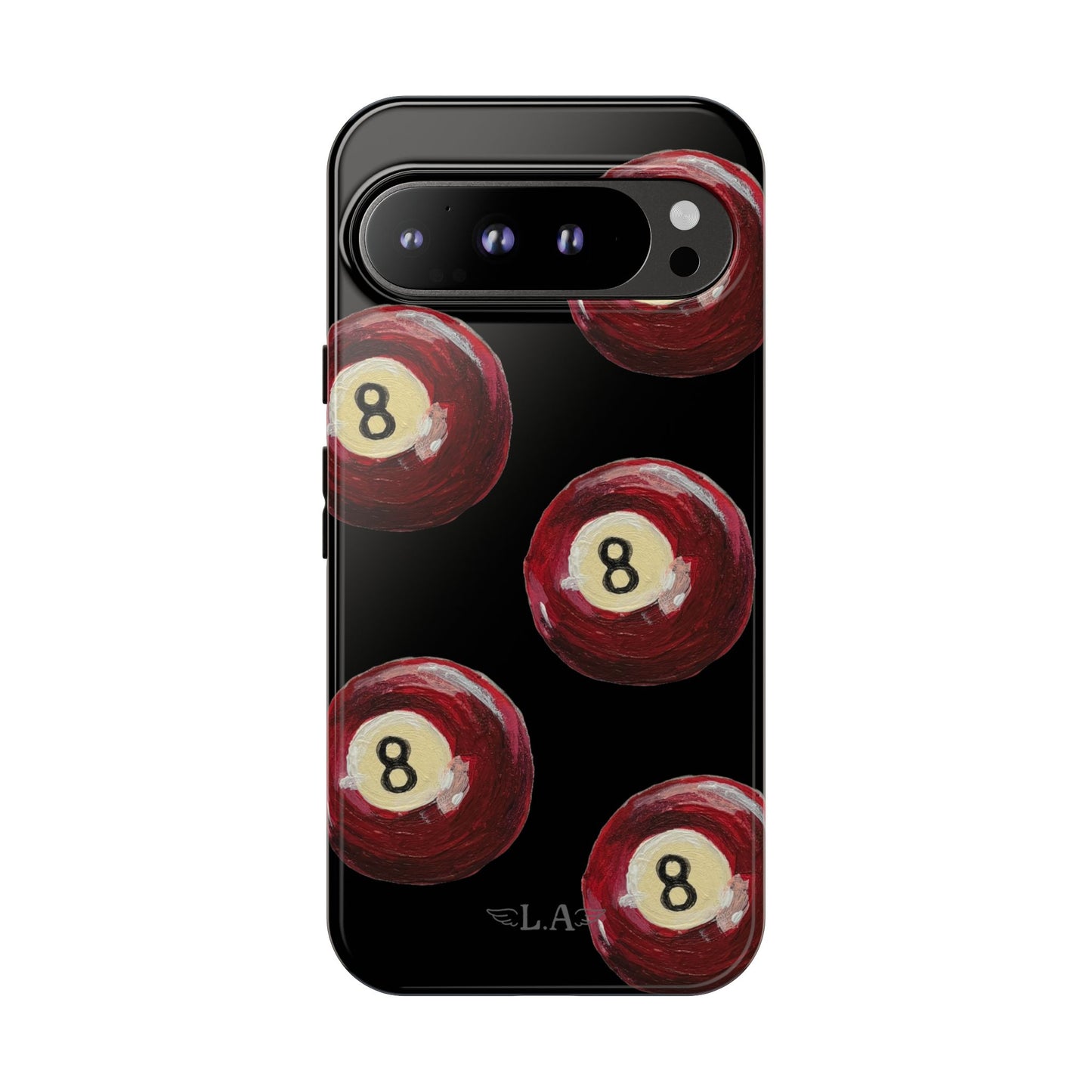 Red Eight Ball Phone Cases