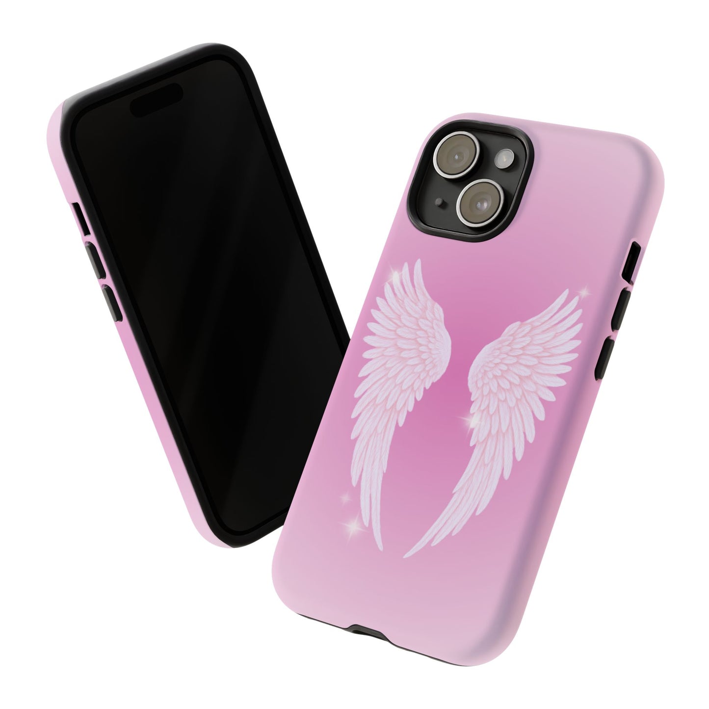 Pink Angel Wings Phone Case