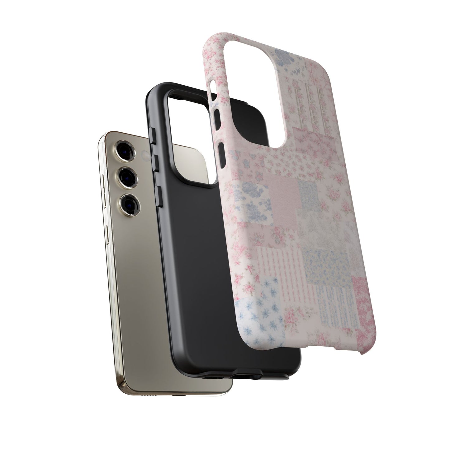 Floral Patchwork Phone Case