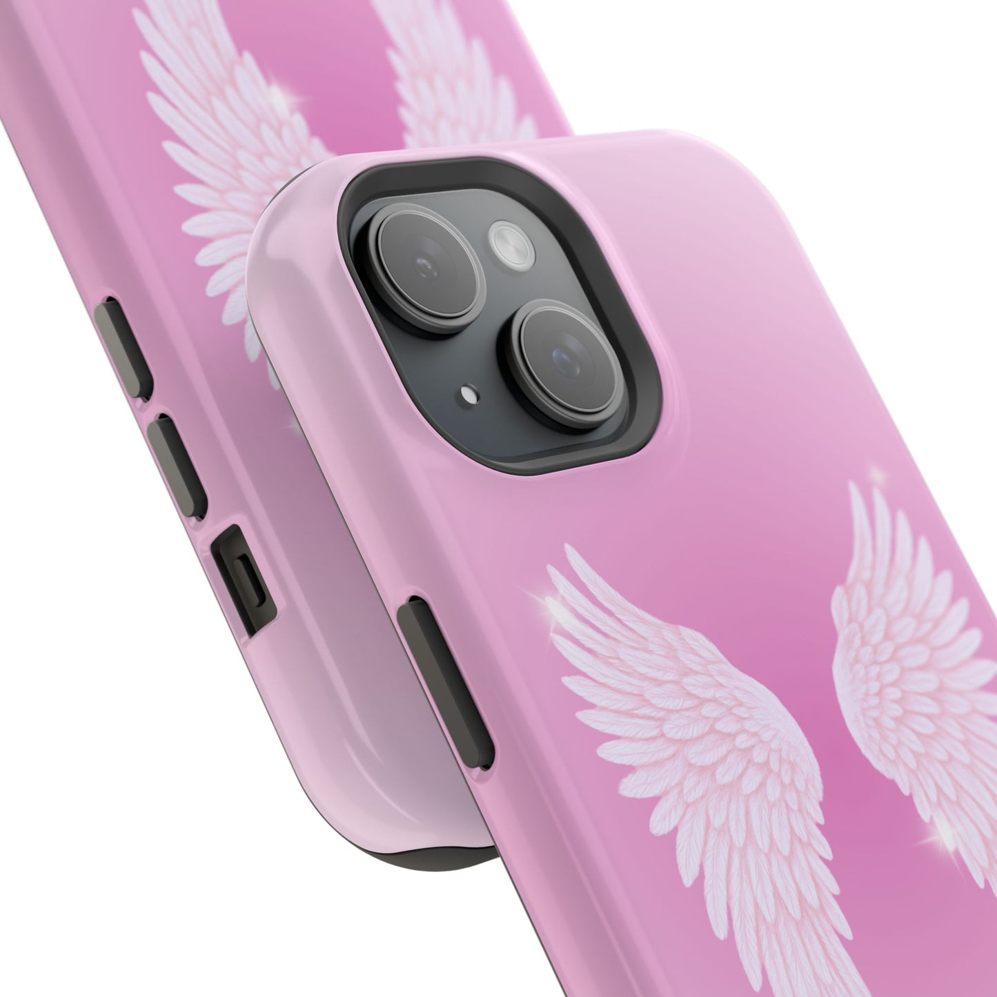 Pink Angel Wings Phone Case (MagSafe)