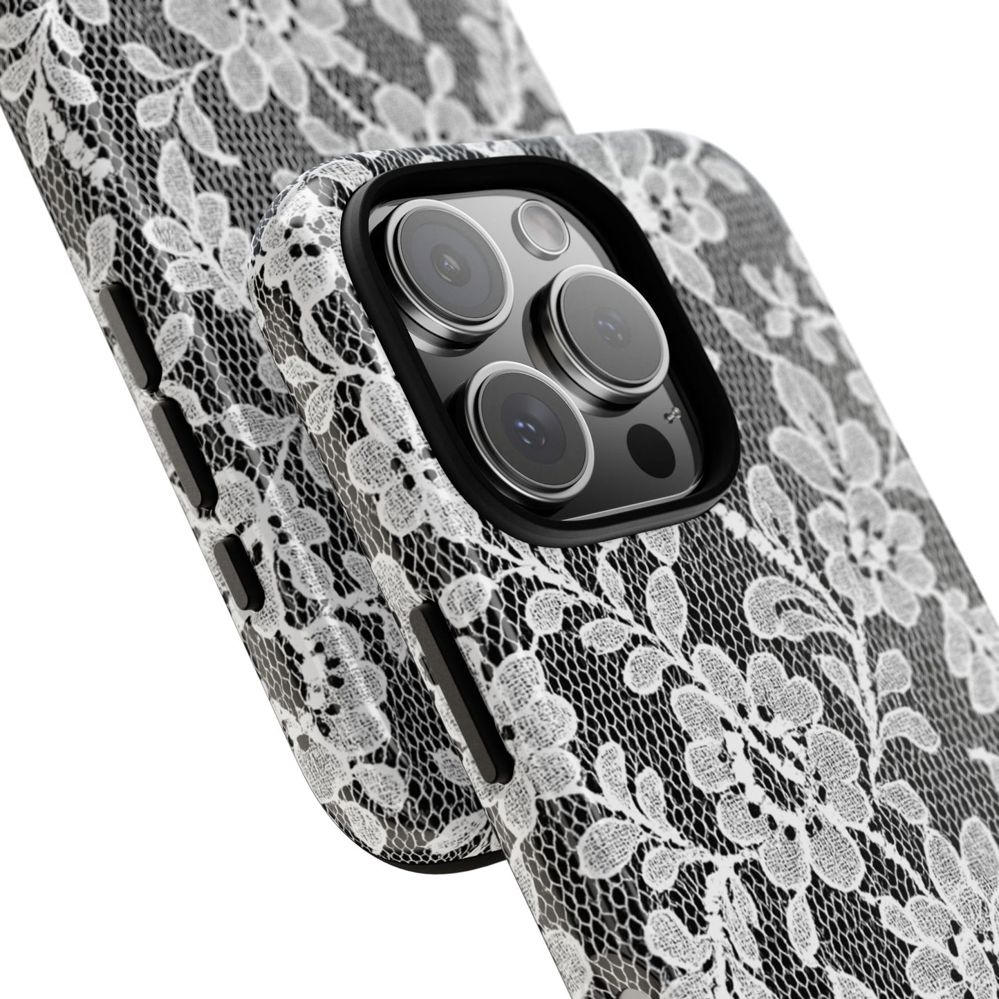 White Lace Phone Case