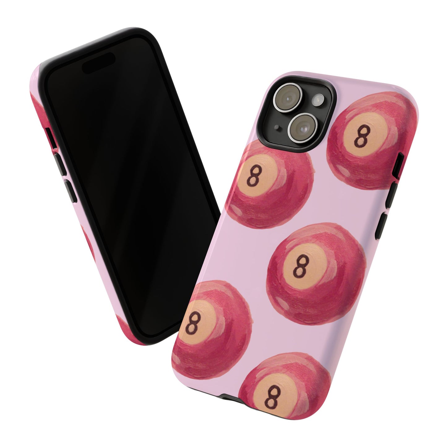 Pink 8 Ball Phone Case