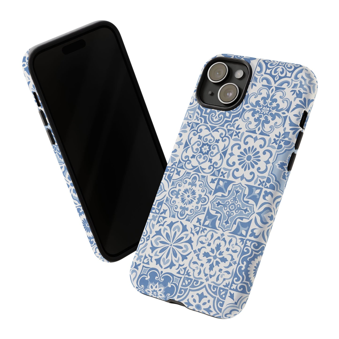 Blue Coastal Tile Phone Case