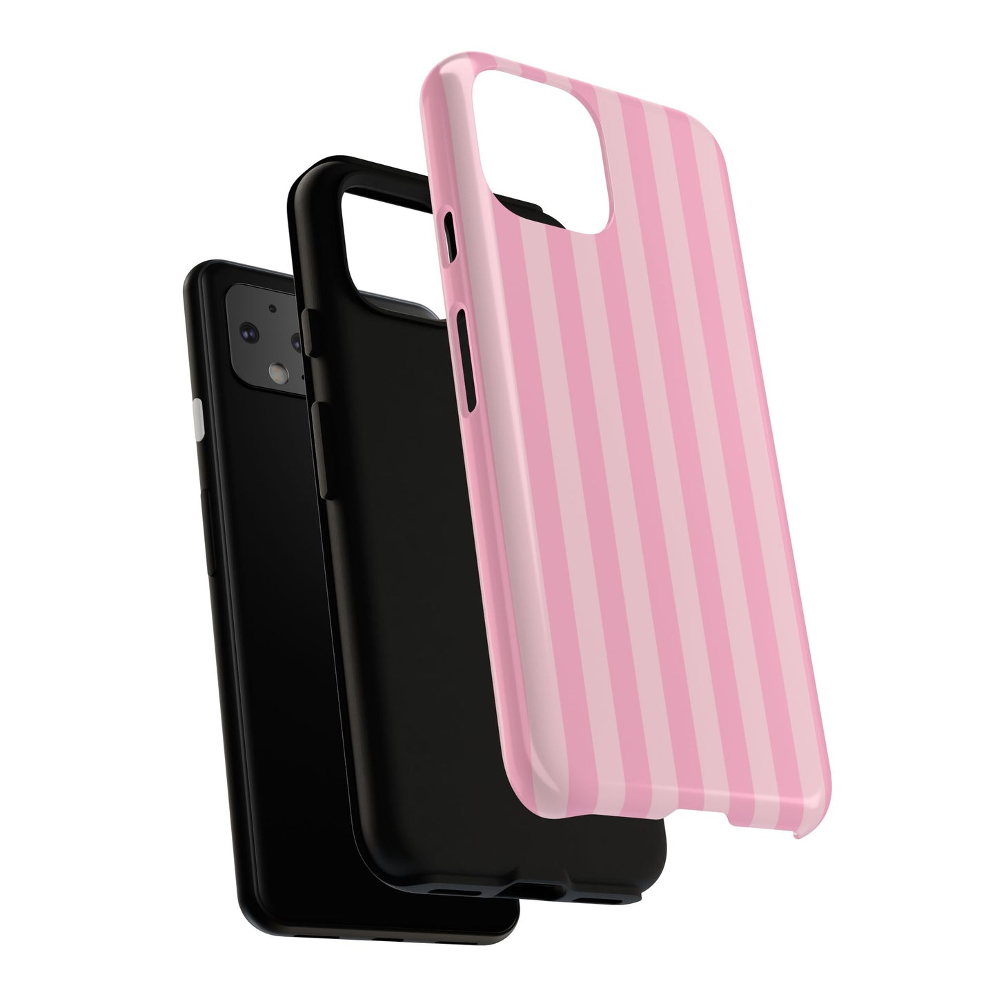 Pink Stripes Phone Case