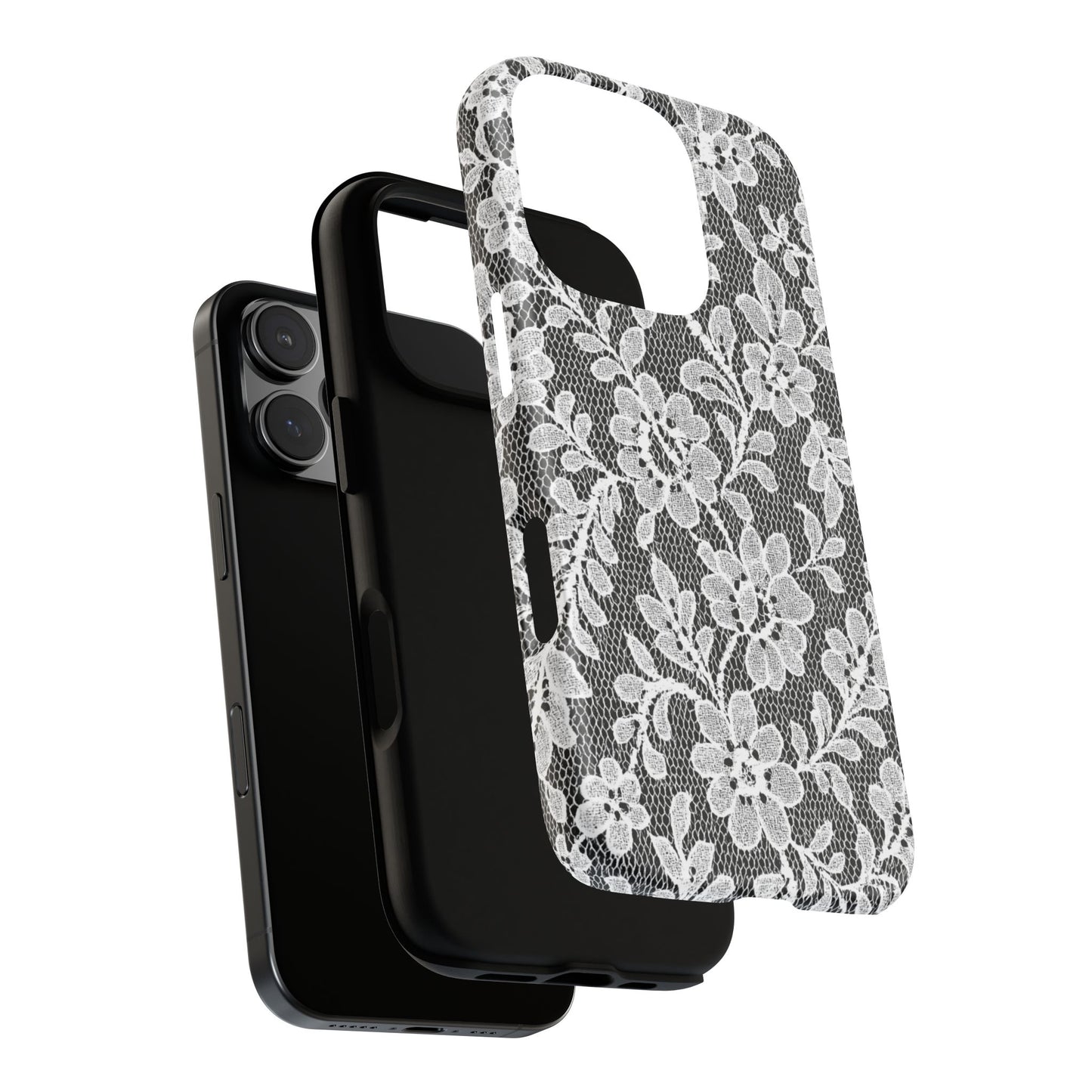 White Lace Phone Case