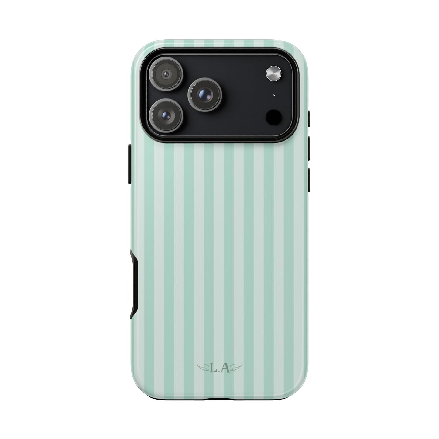 Mint Stripes Phone Case