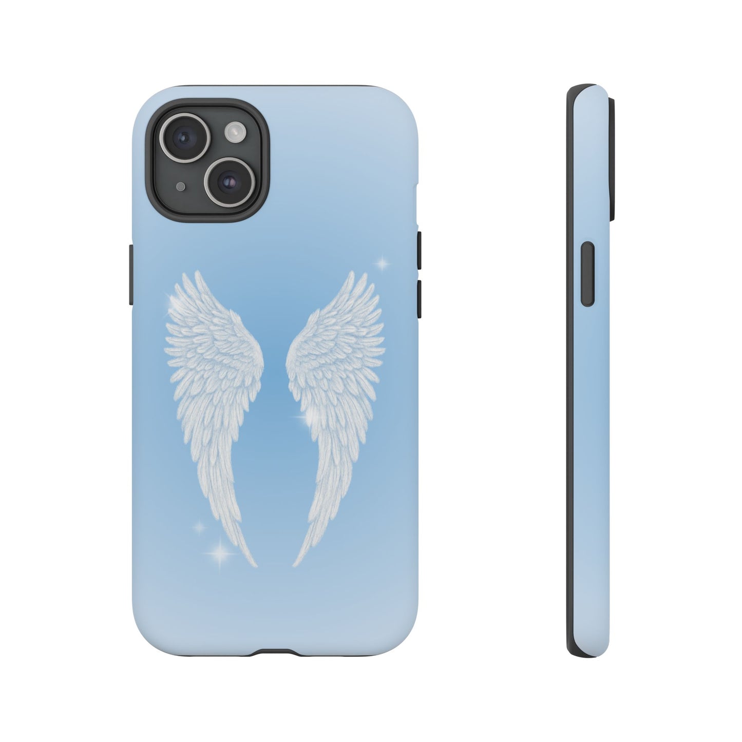 Blue Angel Wings Phone Case