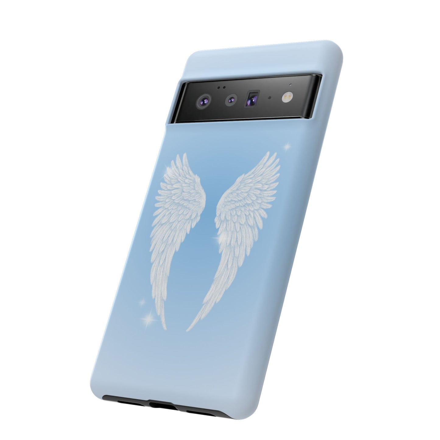Blue Angel Wings Phone Case