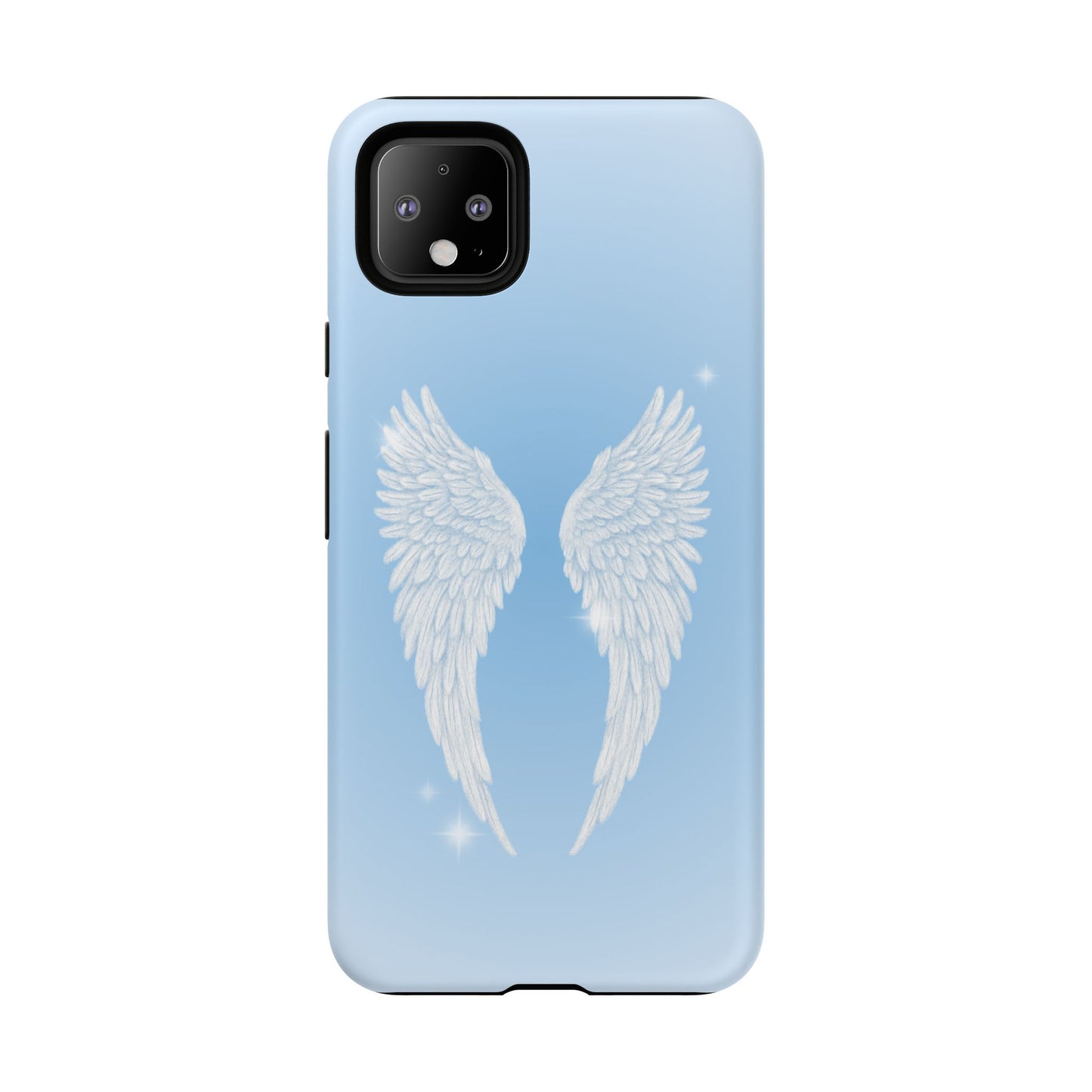 Blue Angel Wings Phone Case