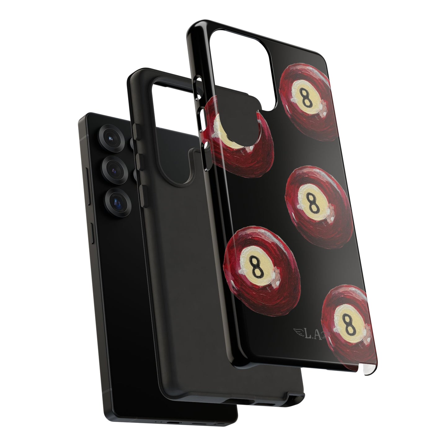 Red Eight Ball Phone Cases