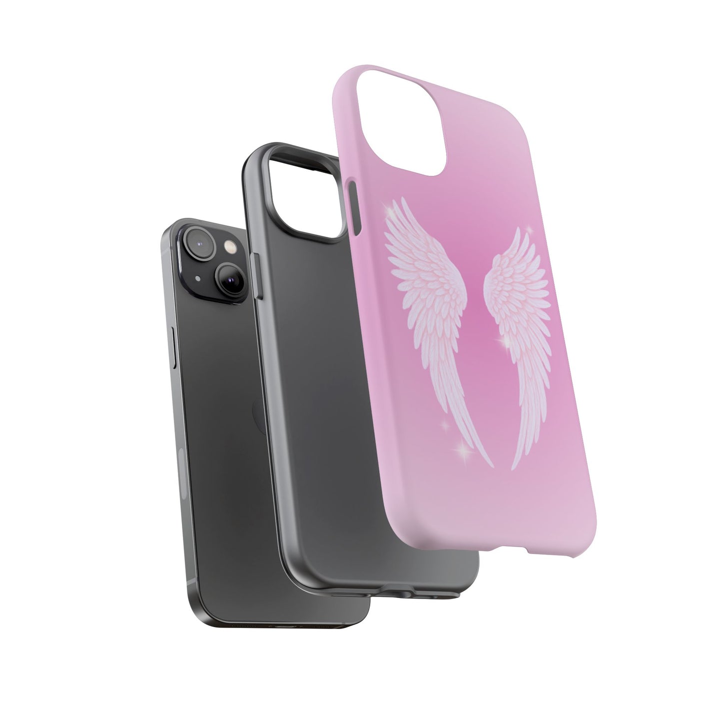 Pink Angel Wings Phone Case