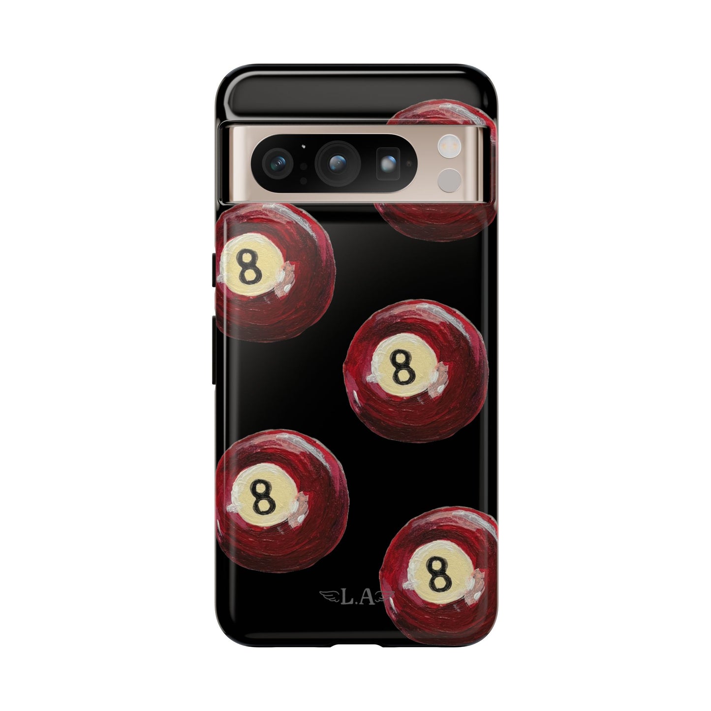 Red Eight Ball Phone Cases