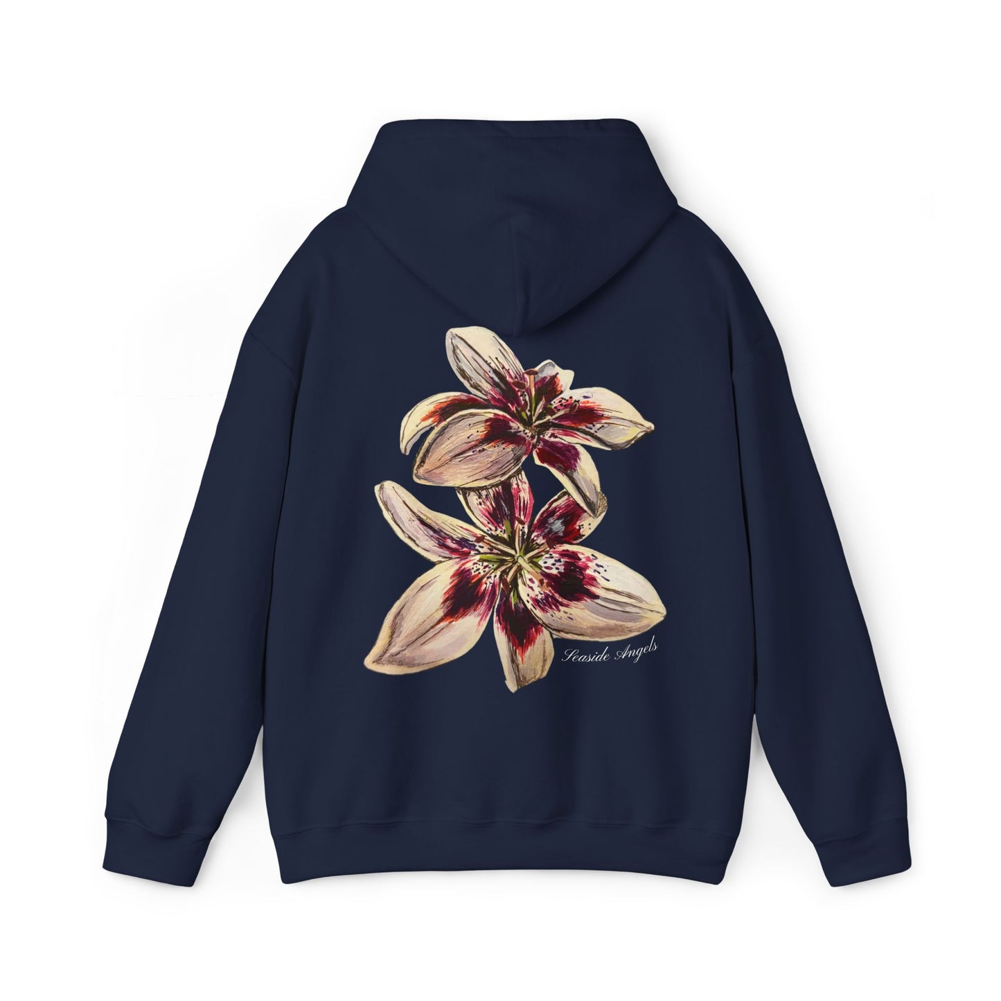Hand-Painted Lily Hoodie