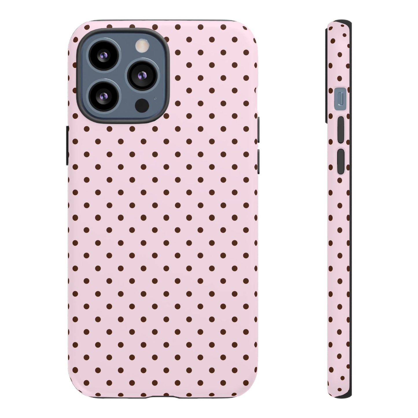 Light Pink Polka Dot Phone Case