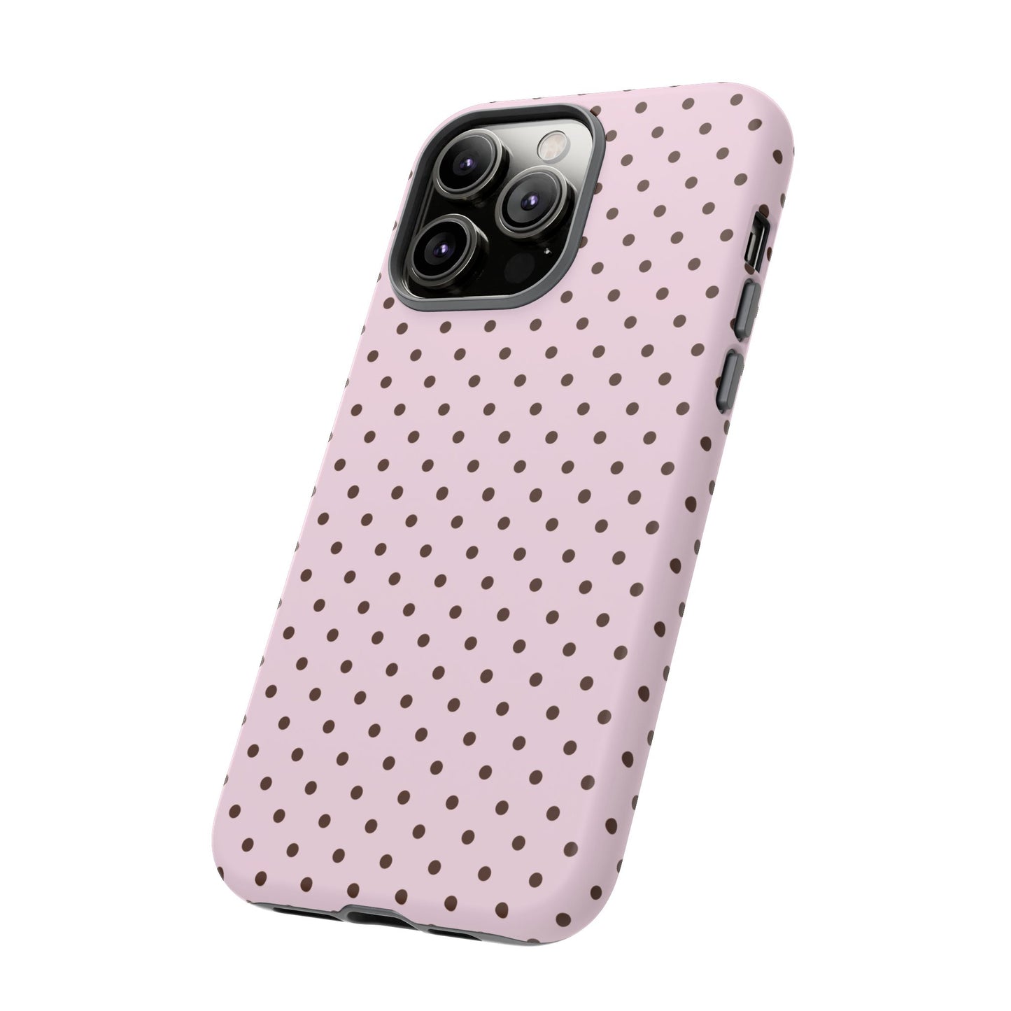 Light Pink Polka Dot Phone Case