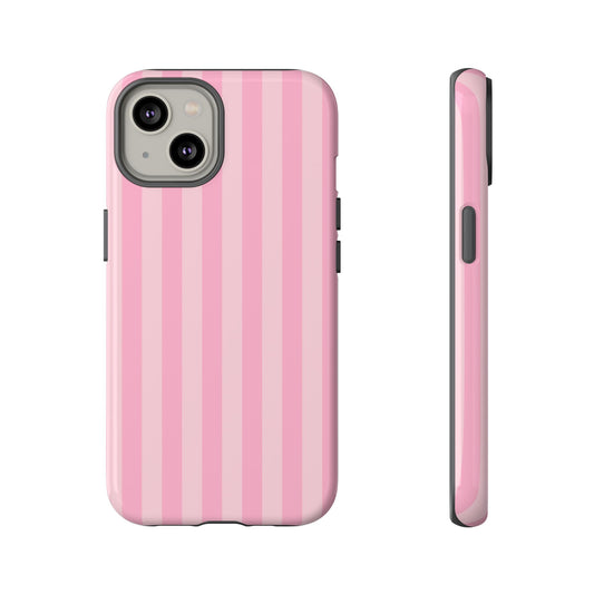 Pink Stripes Phone Case