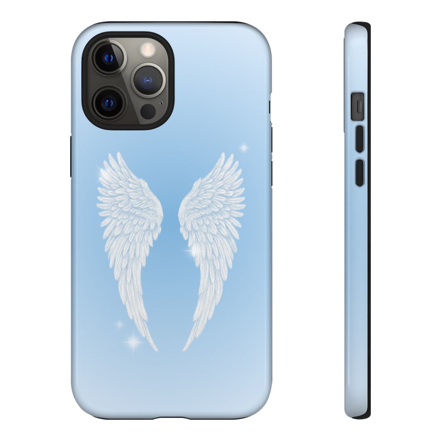 Blue Angel Wings Phone Case