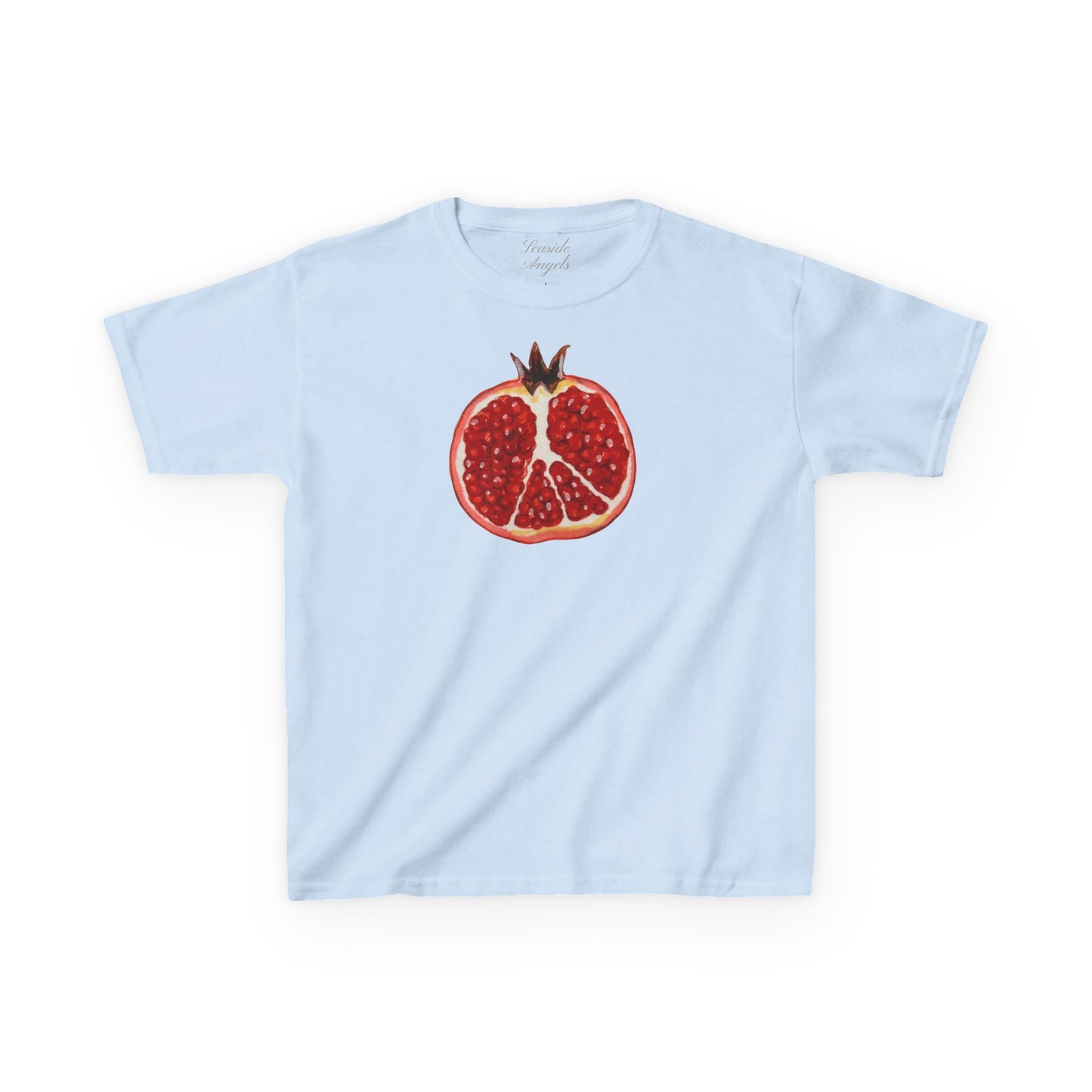 Hand-Drawn Pomegranate Baby Tee