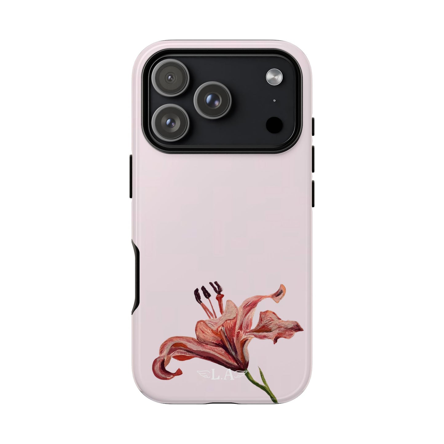 Pink Tiger Lily Phone Case