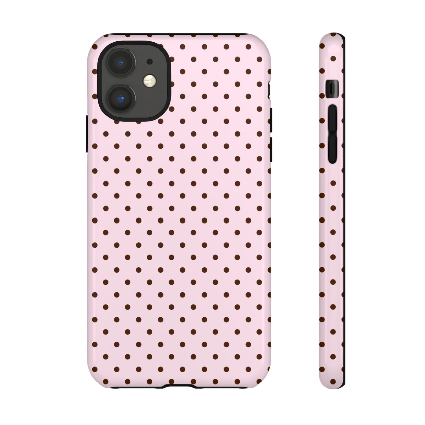 Light Pink Polka Dot Phone Case