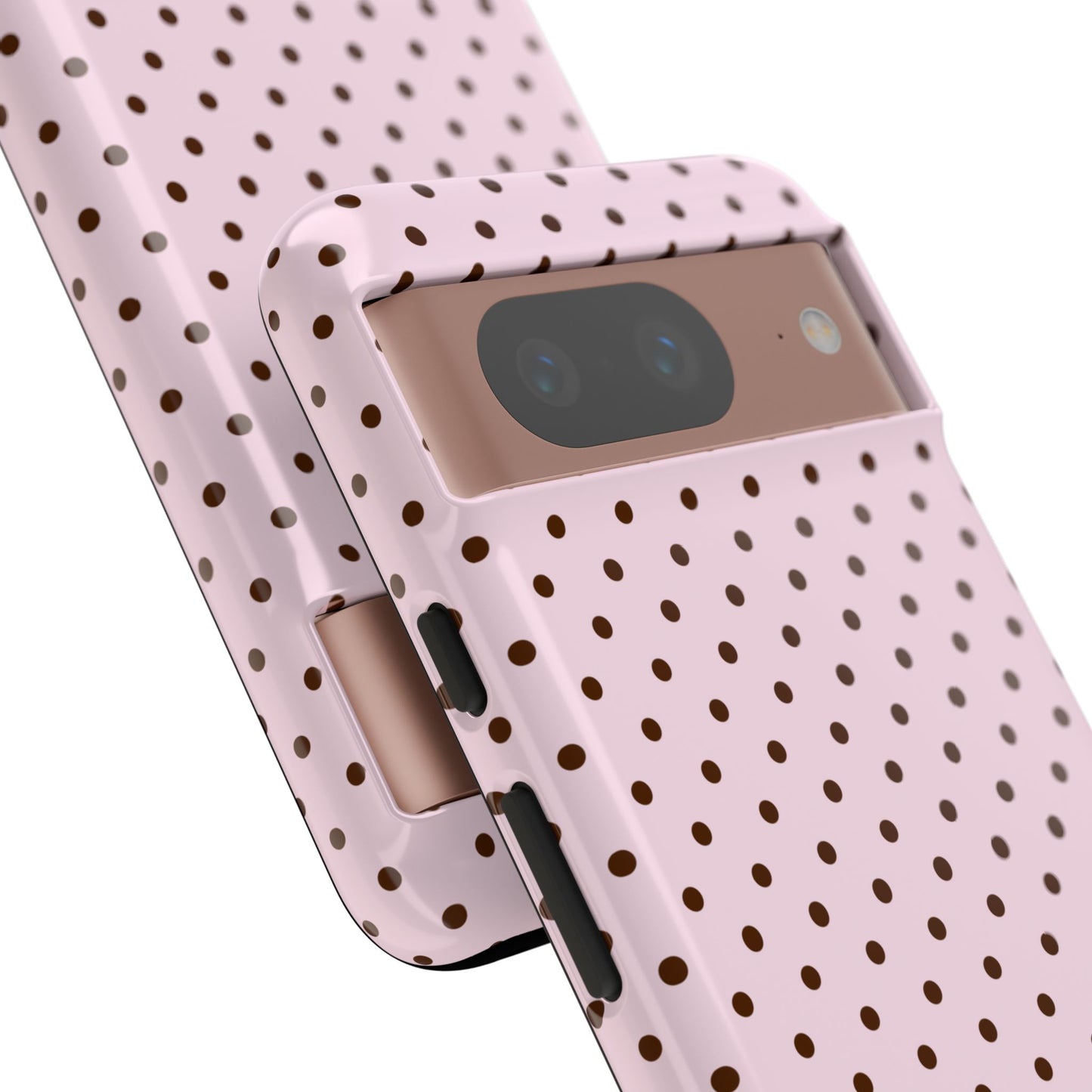 Light Pink Polka Dot Phone Case